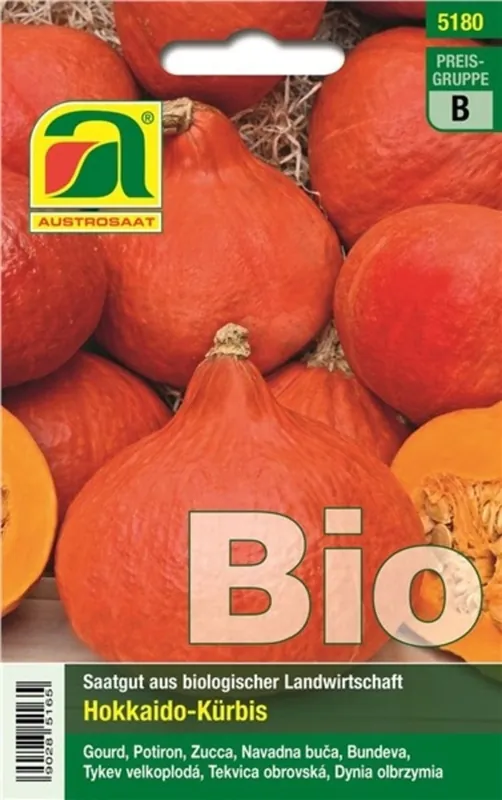 Prijs verlaagd - AUSTROSAAT Biologische Pompoen Uchiki Kuri - Hokkaido