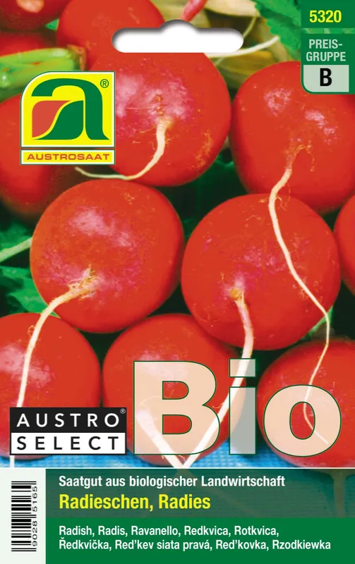 Shop nu - AUSTROSAAT Biologische radijs Wiener Rotes Treib