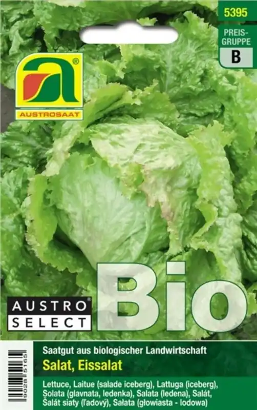 AUSTROSAAT Biologische IJsbergsla Grazer Krauthäuptel | Nieuw