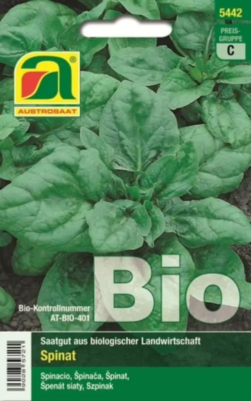 AUSTROSAAT Biologische Spinazie Matador | Nieuw product