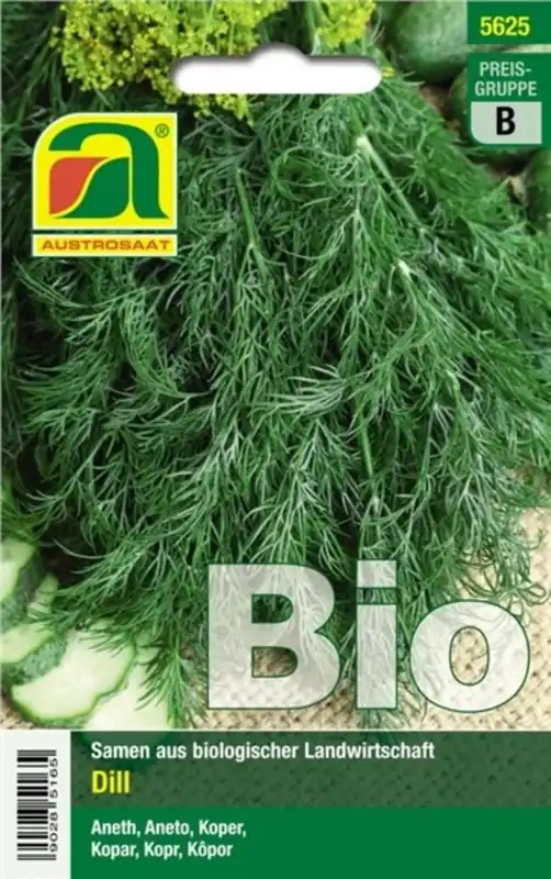 Klaar voor verzending - AUSTROSAAT Biologische Dille