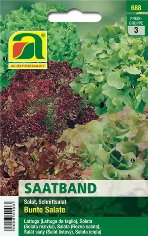 AUSTROSAAT Sla Mix Zaadband | Populair bij klanten