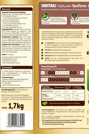 SUBSTRAL® Naturen® Coniferen- & Hagenmeststof, 1,20 kg - Nog enkele stuks