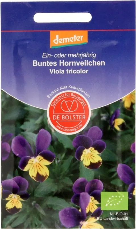 De Bolster Kleurrijk Hoornviooltje, 1 g - Korting