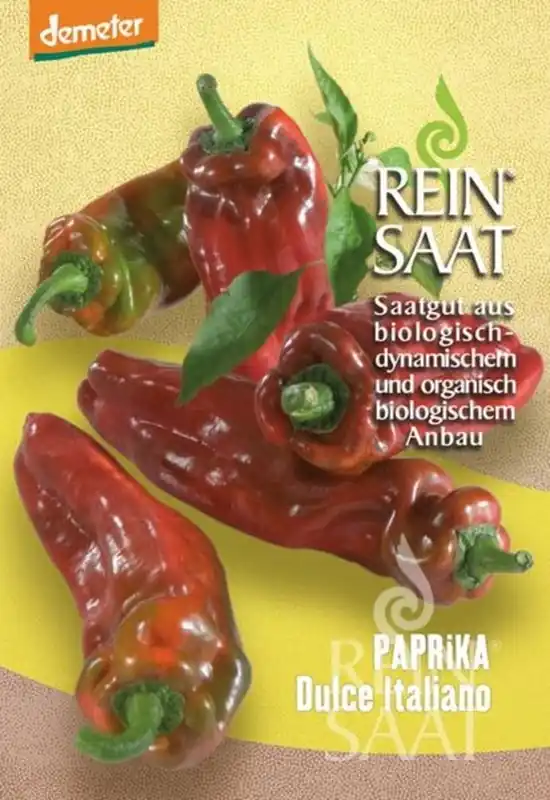 ReinSaat Paprika "Dulce Italiano" | Rechtstreeks van de fabrikant