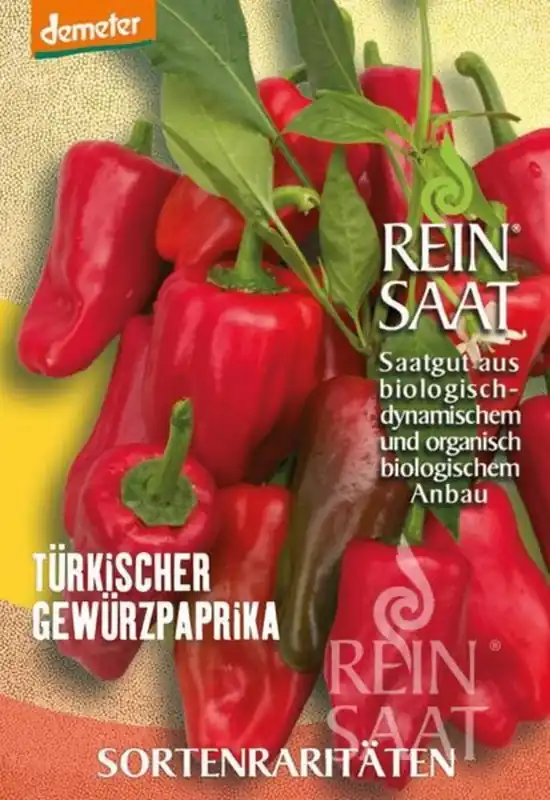 ReinSaat Turkse Paprika - Nieuwe release