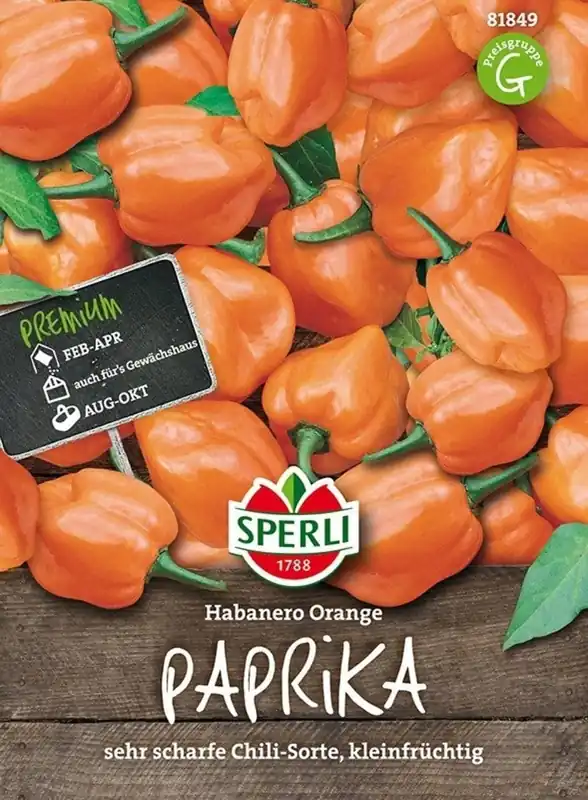 Sperli Chili "Habanero" - Professionele kwaliteit