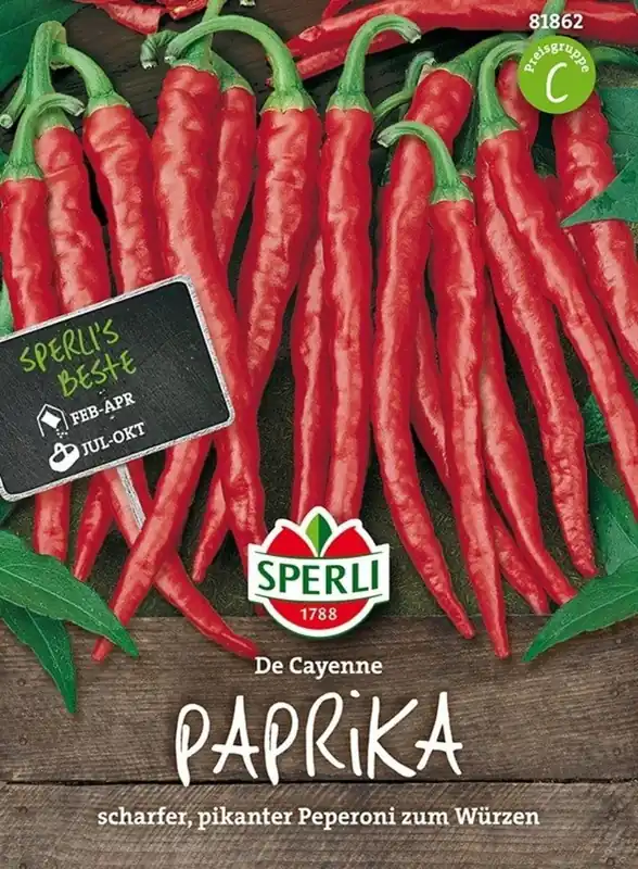 Sperli Paprika “De Cayenne” | Koop vandaag