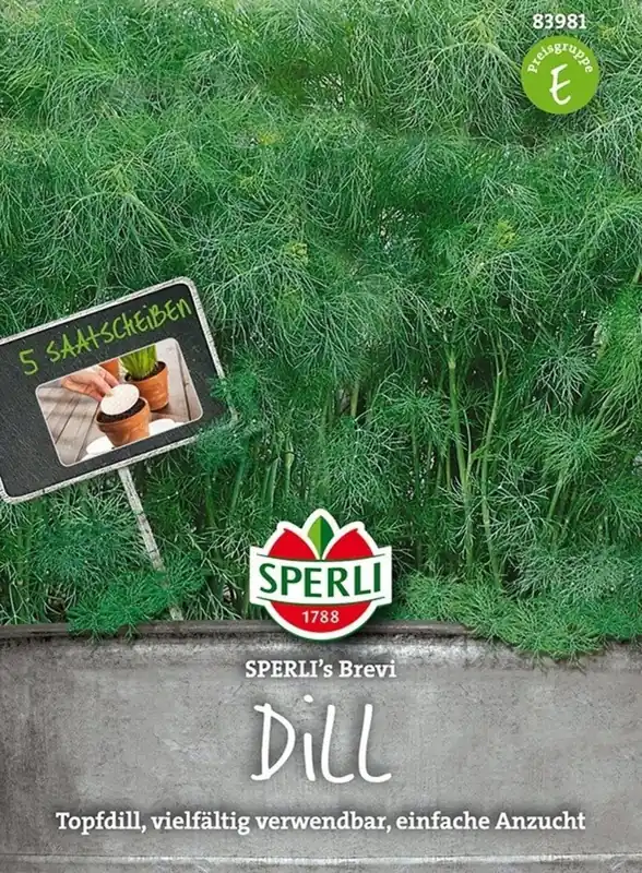 Sperli Dille "Sperli‘s Brevi" 5 Zaadschijven - Fabrieksprijs
