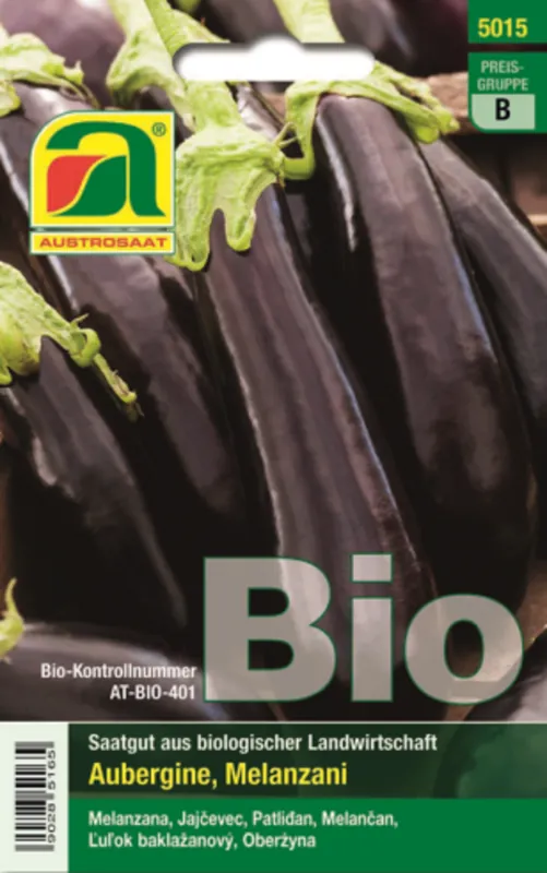 Sale | AUSTROSAAT Biologische Aubergine Violetta lunga 3