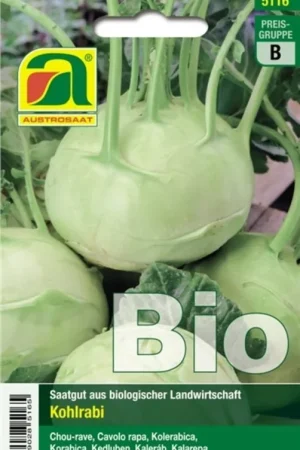 AUSTROSAAT Biologische Koolrabi Superschmelz | Wees er snel bij