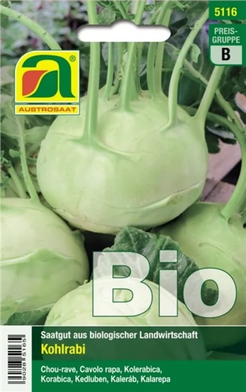 AUSTROSAAT Biologische Koolrabi Superschmelz | Wees er snel bij