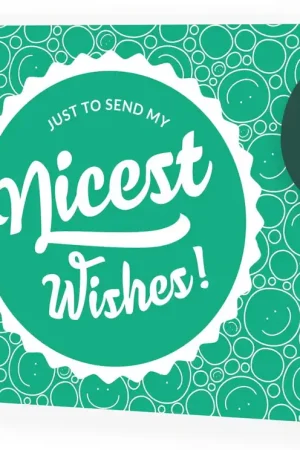 bloomling "Nicest Wishes" Cadeaubon, "Nice Wishes" Gutschein | Alleen vandaag