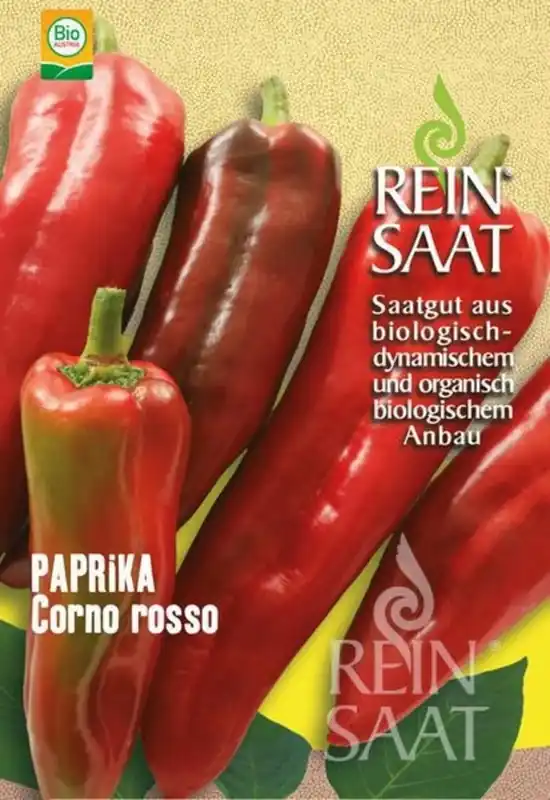 Hoge kwaliteit - ReinSaat Puntpaprika - Corno rosso
