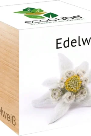 Rechtstreeks uit de fabriek | Feel Green ecocube Edelweiss, Origineel Edelweiss