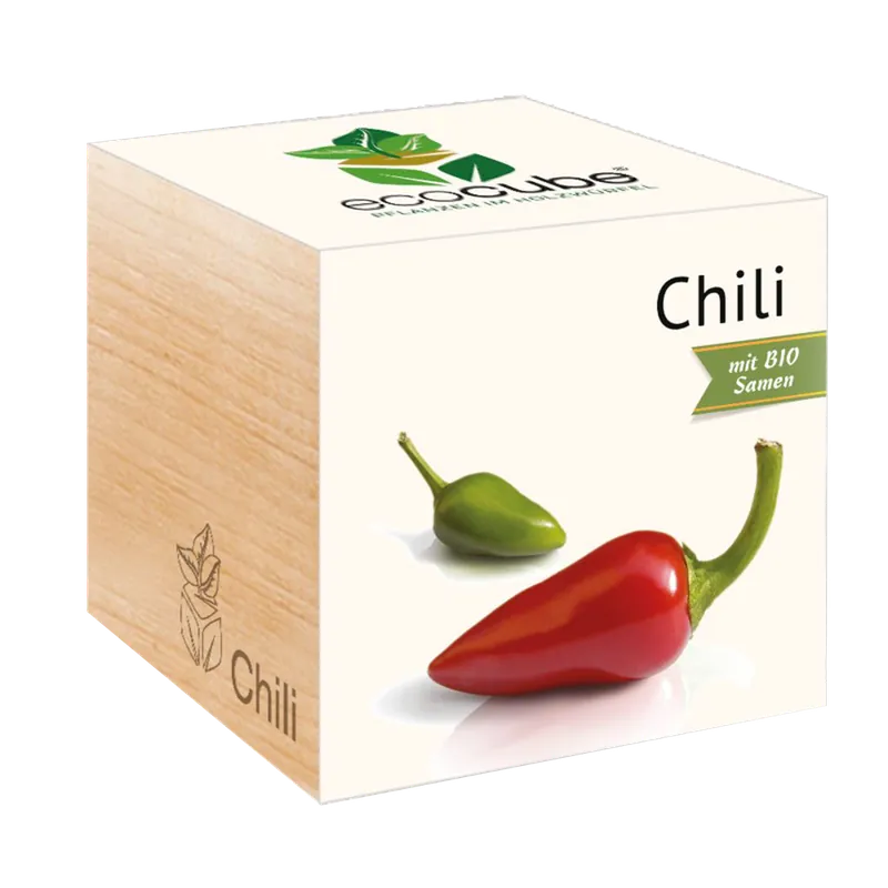 Nu beschikbaar - Feel Green ecocube Chili, Chili