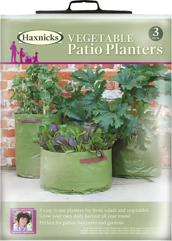 Nieuw - Haxnicks Groenteplant Zakken in een Set van 3, 3 stuks
