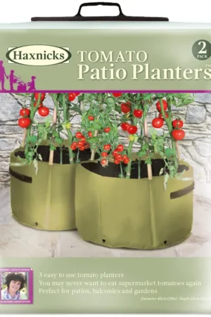 Haxnicks Tomatenplant Zakken Set van 2, Groen | Bespaar meer