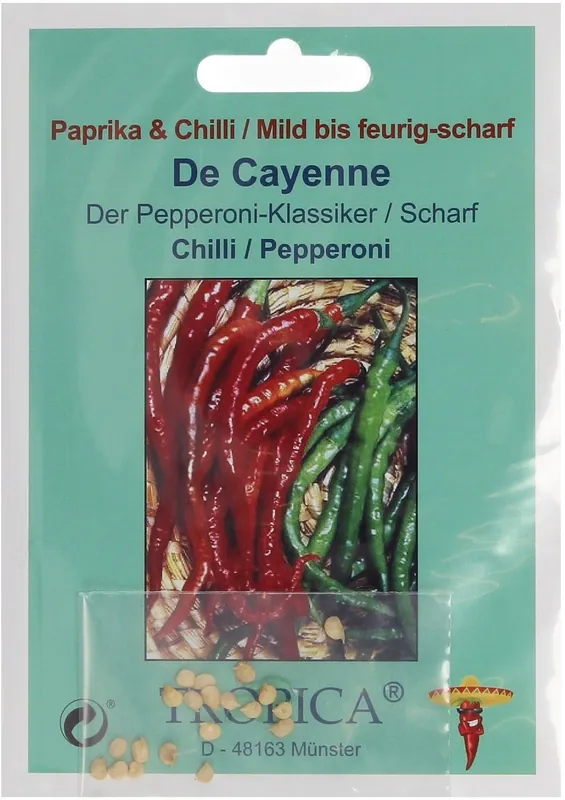TROPICA Spaanse Peper "De Cayenne", 2 g | Veel voordeel