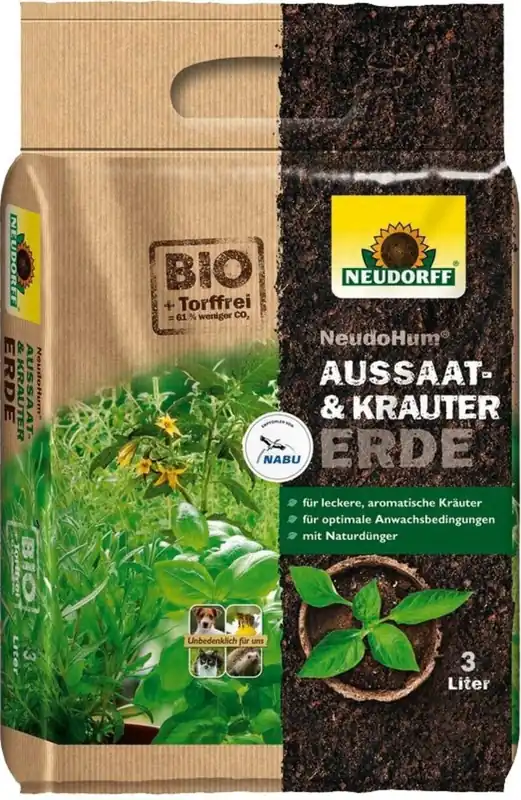 Veilige betaling | Neudorff NeudoHum Zaai- & Kruidengrond, 10 l