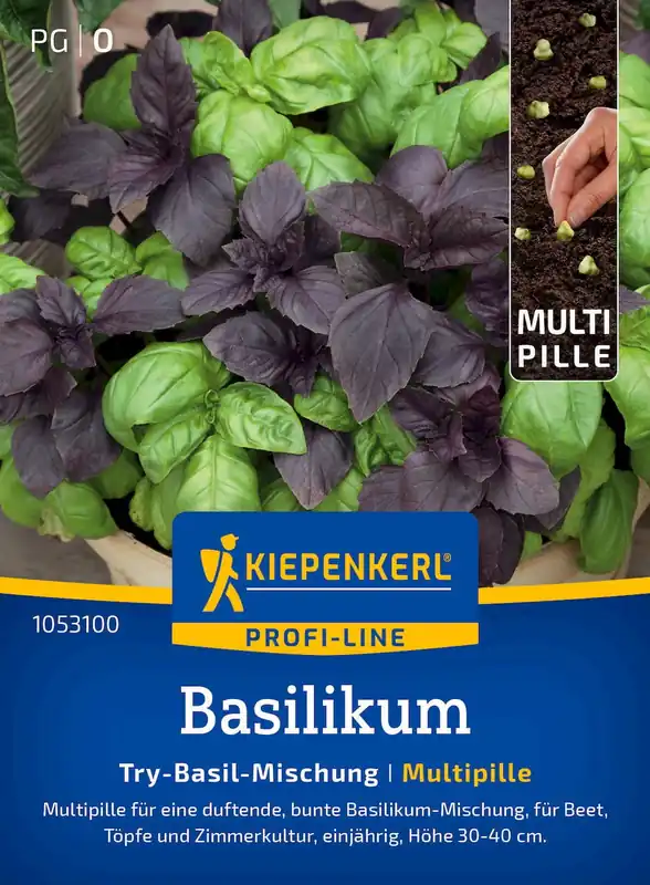 Snelle levering | Kiepenkerl Basilicum Try-Basil-Mix