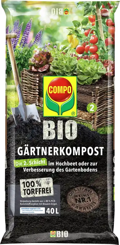Populair | COMPO Bio Moestuin Bodemverbeteraar, 40 Liter