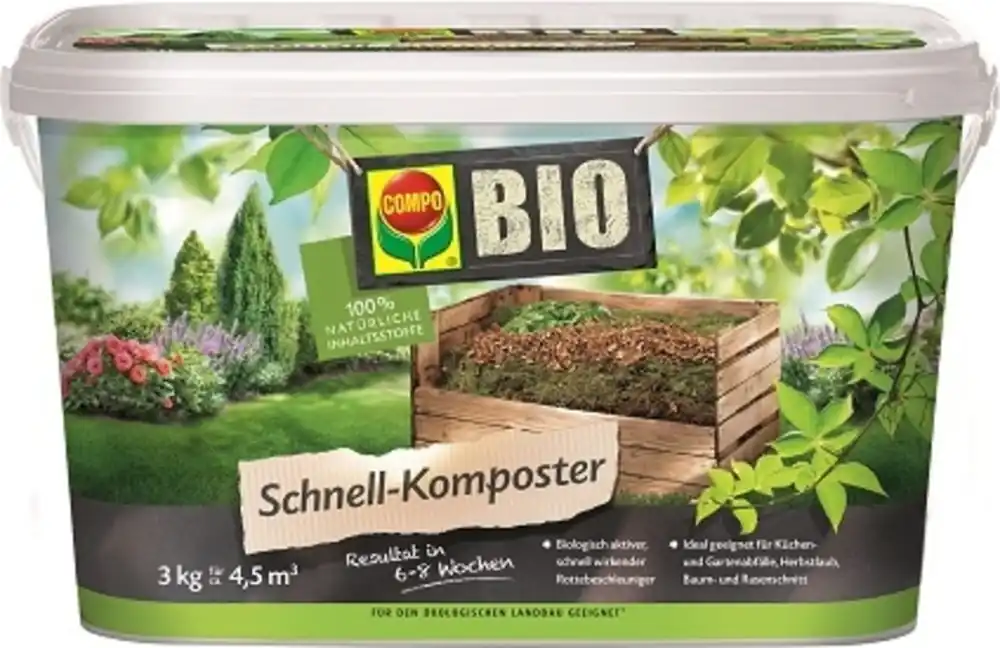 Bestel nu | COMPO Biologische Snelcomposteerder, 3 kg