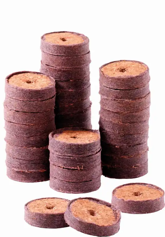 Direct bestellen | Romberg 6 Kokos Zweltabletten, Ø 70 mm, 6 stuks