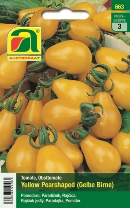AUSTROSAAT Fruittomaat Yellow Pearshaped - Zojuist toegevoegd