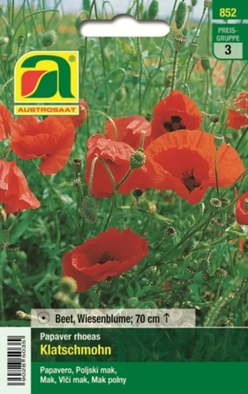 Favoriet van klanten - AUSTROSAAT Klaproos