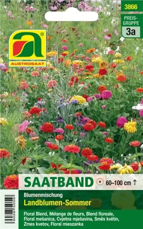 AUSTROSAAT Bloemenmix Zaadband Landblumen Sommer | Direct bestellen