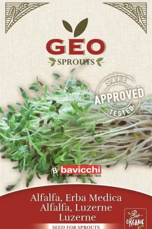 Bavicchi Biologische Kiemgroente "Luzerne", 500 g - Aanbieding