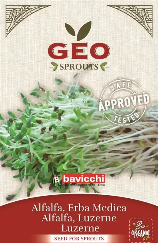 Bavicchi Biologische Kiemgroente "Luzerne", 500 g - Aanbieding