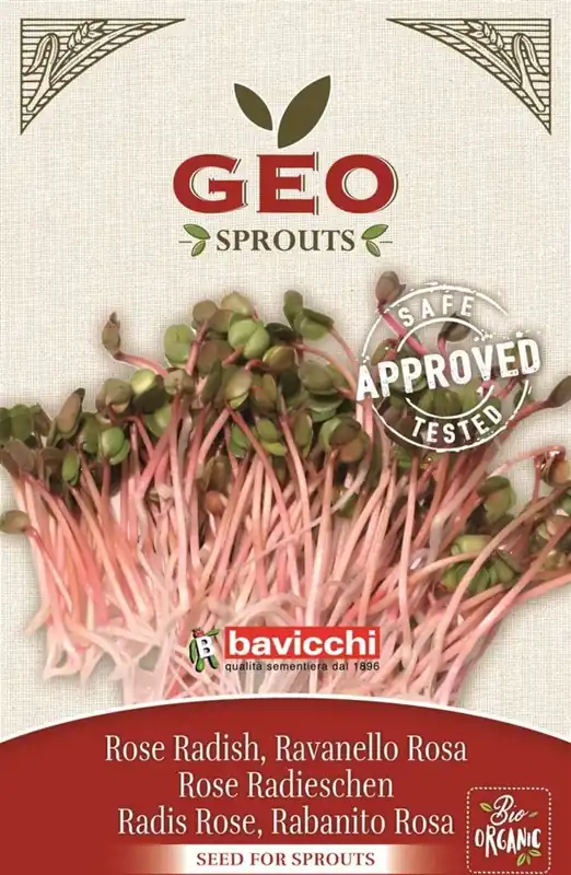 Actieprijs | Bavicchi Biologische Kiemgroente "China Rose", 20 g