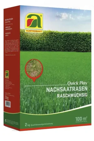 Zeer goed beoordeeld | AUSTROSAAT Quick Play Graszaad Nachsaatrasen, 2 kg