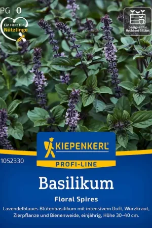 Bestelbaar - Kiepenkerl Basilicum "Floral Spires"