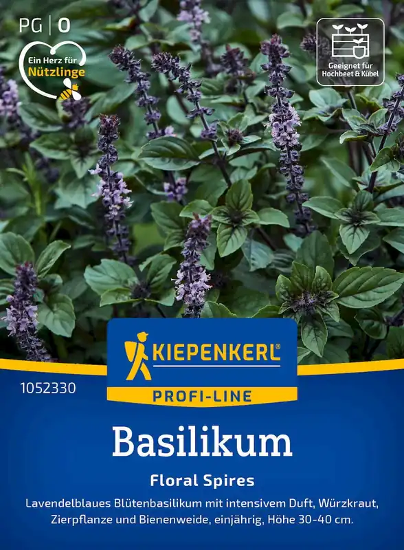 Bestelbaar - Kiepenkerl Basilicum "Floral Spires"