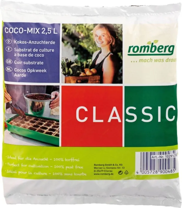 Romberg Kokosaarde, 2,5 liter, 2,50 L - Koopje