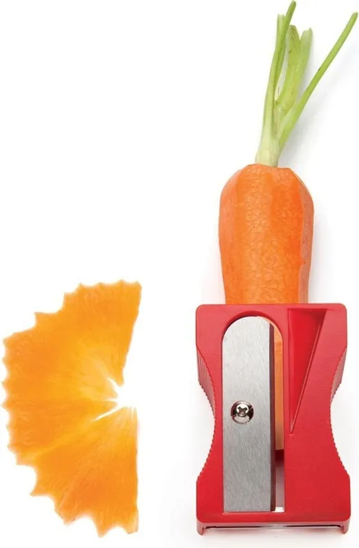 Monkey Business Karoto Groenteslijper, Rood - Trending