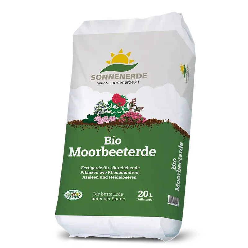Sonnenerde Biologische Grond voor Zuurminnende Planten, 20 liter - Nog maar enkele beschikbaar