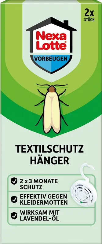 Veilig betalen - NexaLotte Textielbeschermingshanger, 2 stuks