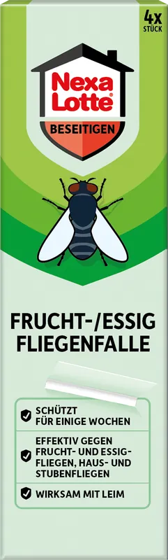 Online bestelbaar | NexaLotte Fruitvliegjes Insectenval, 4 stuks