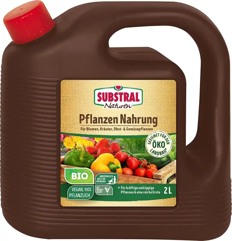 SUBSTRAL® Naturen® Plantenvoeding voor Balkon en Terras, 2 L | Voordelig