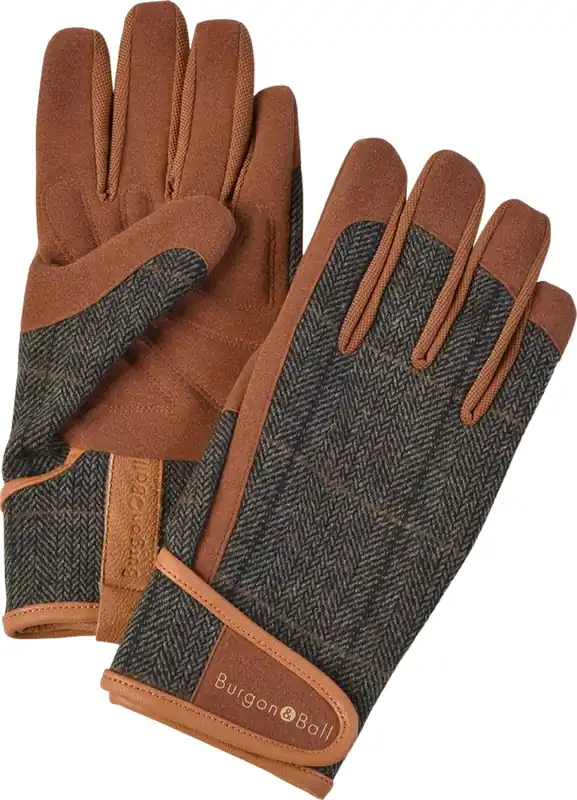 Burgon & Ball Heren Tuinhandschoenen "Tweed", L/XL - Veel voordeel