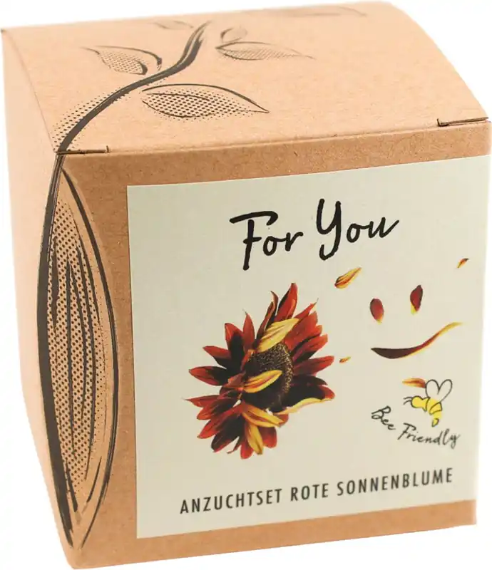 Klantfavoriet | naturkraftwerk Groeiset "For You" - Rode Zonnebloem