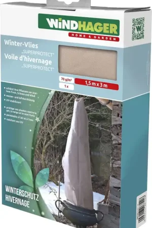 Beste prijs | Windhager Wintervlies SUPERPROTECT - 3 x 1,5 m