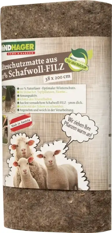 Online kopen | Windhager Mat van Schapenwol Vilt, 2 m x 0,5 m