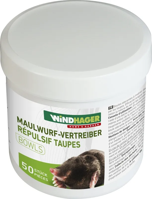 Deal | Windhager Mollenwerende Ballen 50 Stuks, 50 stuks