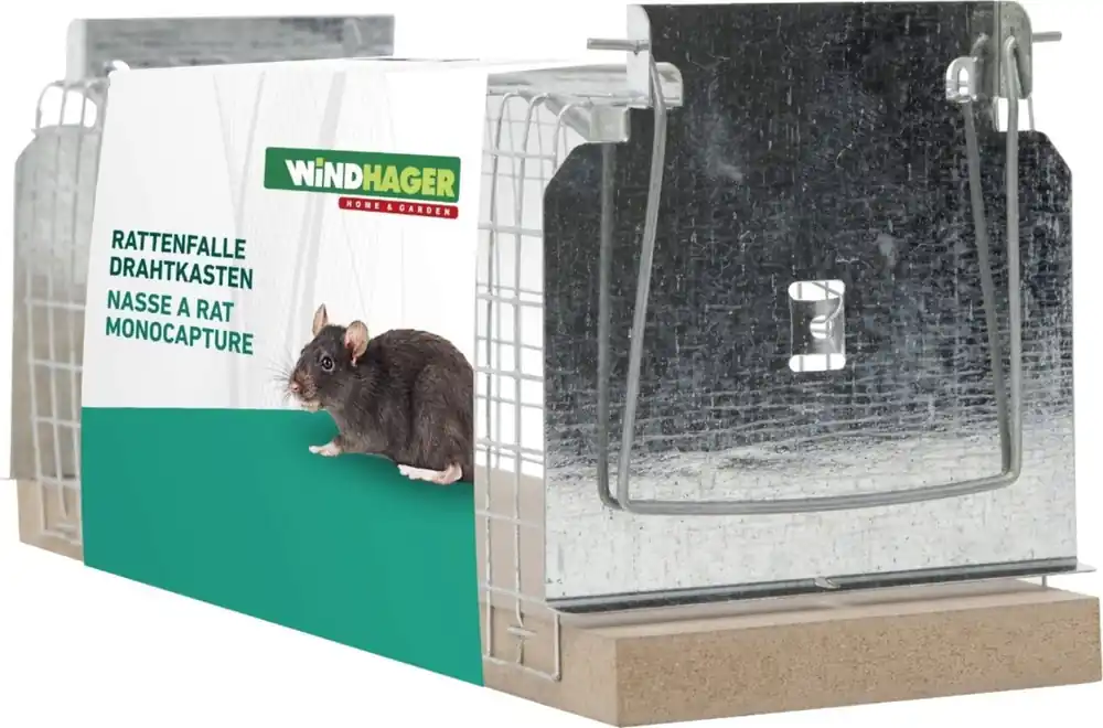 Scherp geprijsd - Windhager Rattenval met Draadbox