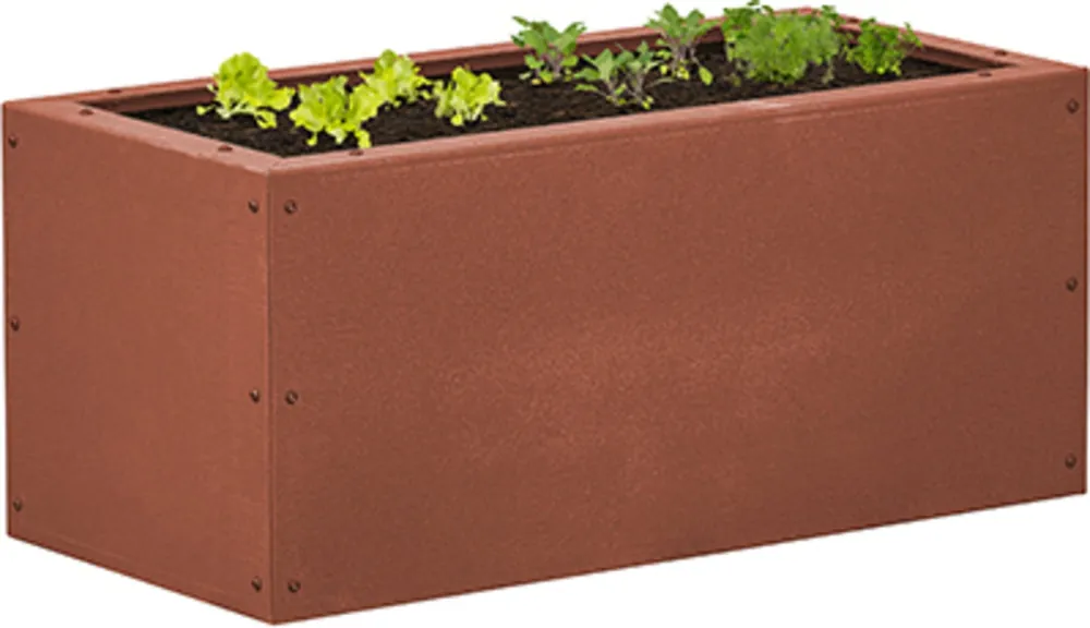 prima terra Verhoogd Bed Patina "Planus", 158 x 78 cm - Premiumkwaliteit